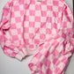 Pink checkered set