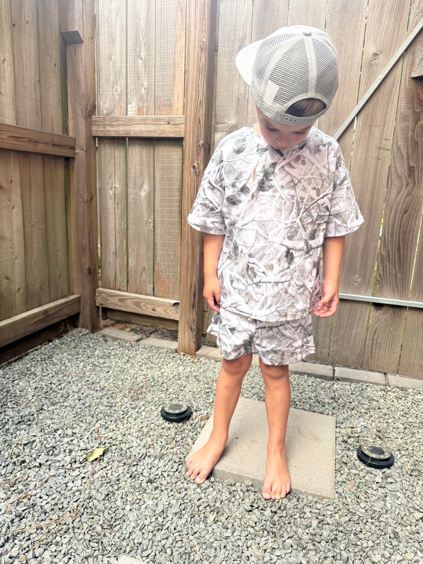Grey camo set