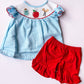 ABC smocked set