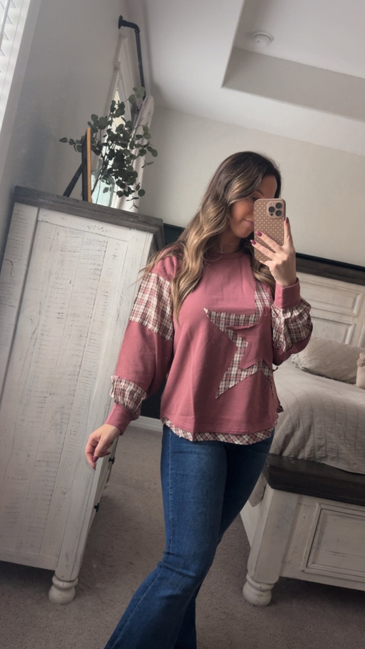 Oversized star top