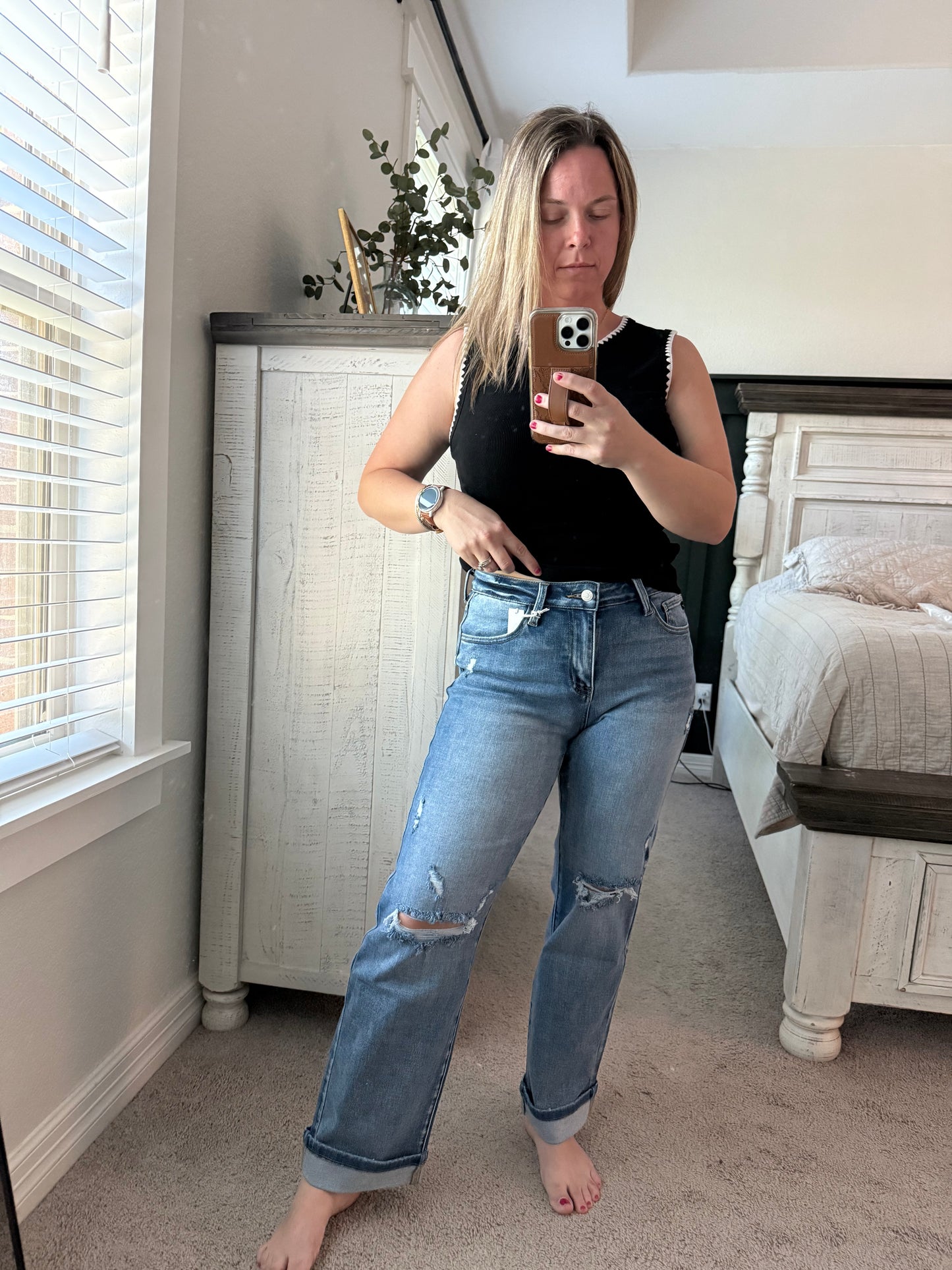 Kancan mid rise jeans