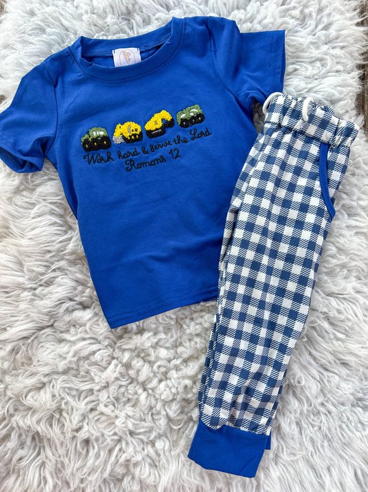 Work hard & serve the lord