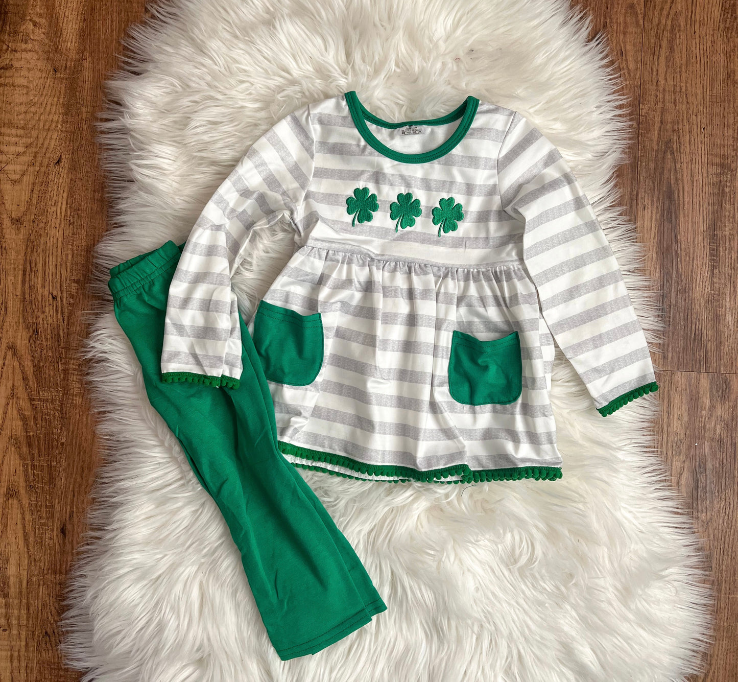 Shamrock trio girls set