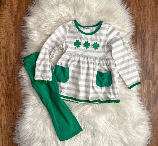 Shamrock trio girls set