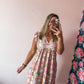 Floral babydoll dress