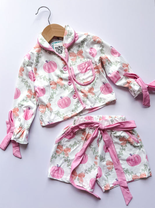 Pumpkin jammie set