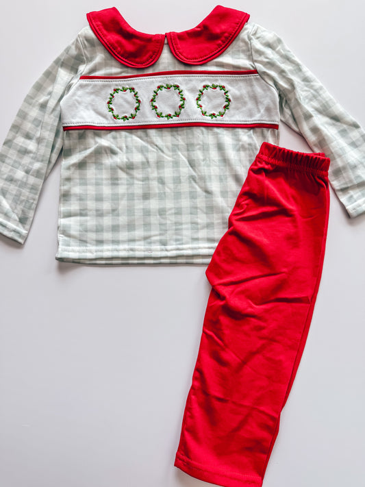 Christmas wreath set