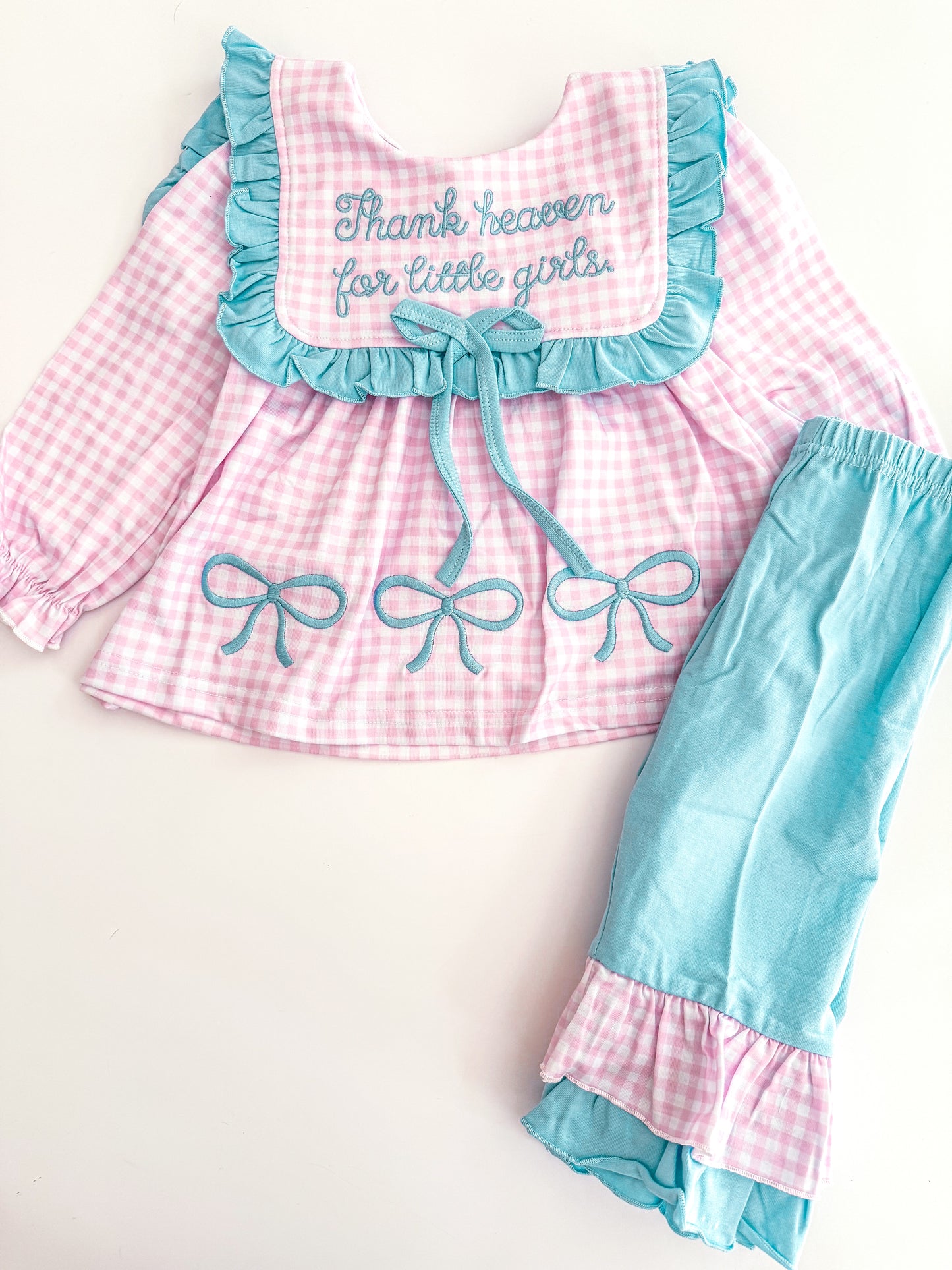 Thank heaven for little girls- pants set