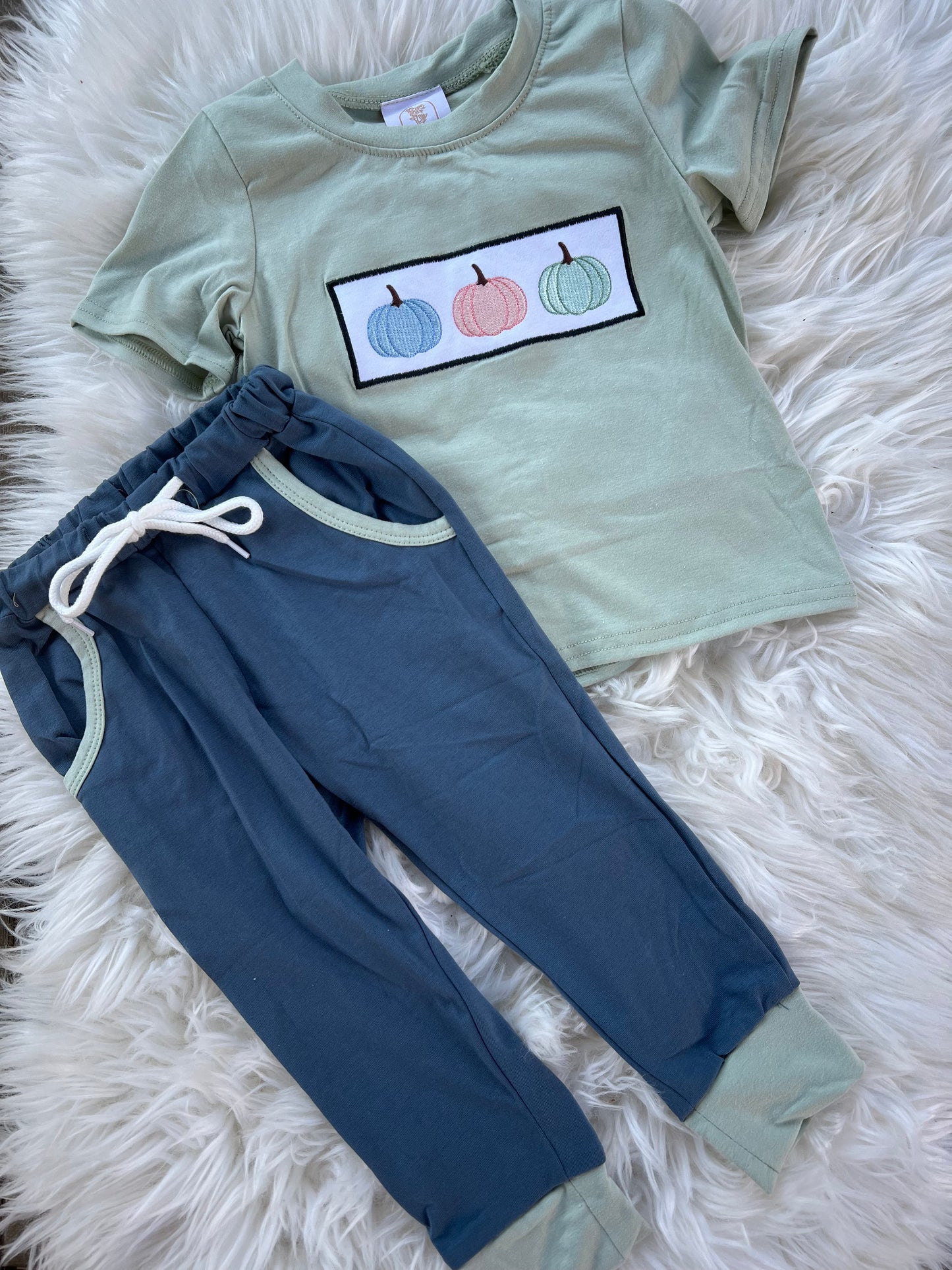 Pumpkin jogger set