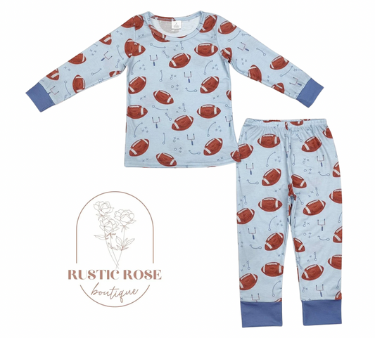 Football jammies *PREORDER - closing 9/27 ETA 3 weeks*