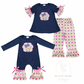 Navy turkey romper/set *PREORDER - closing 9/27 ETA 3 weeks*