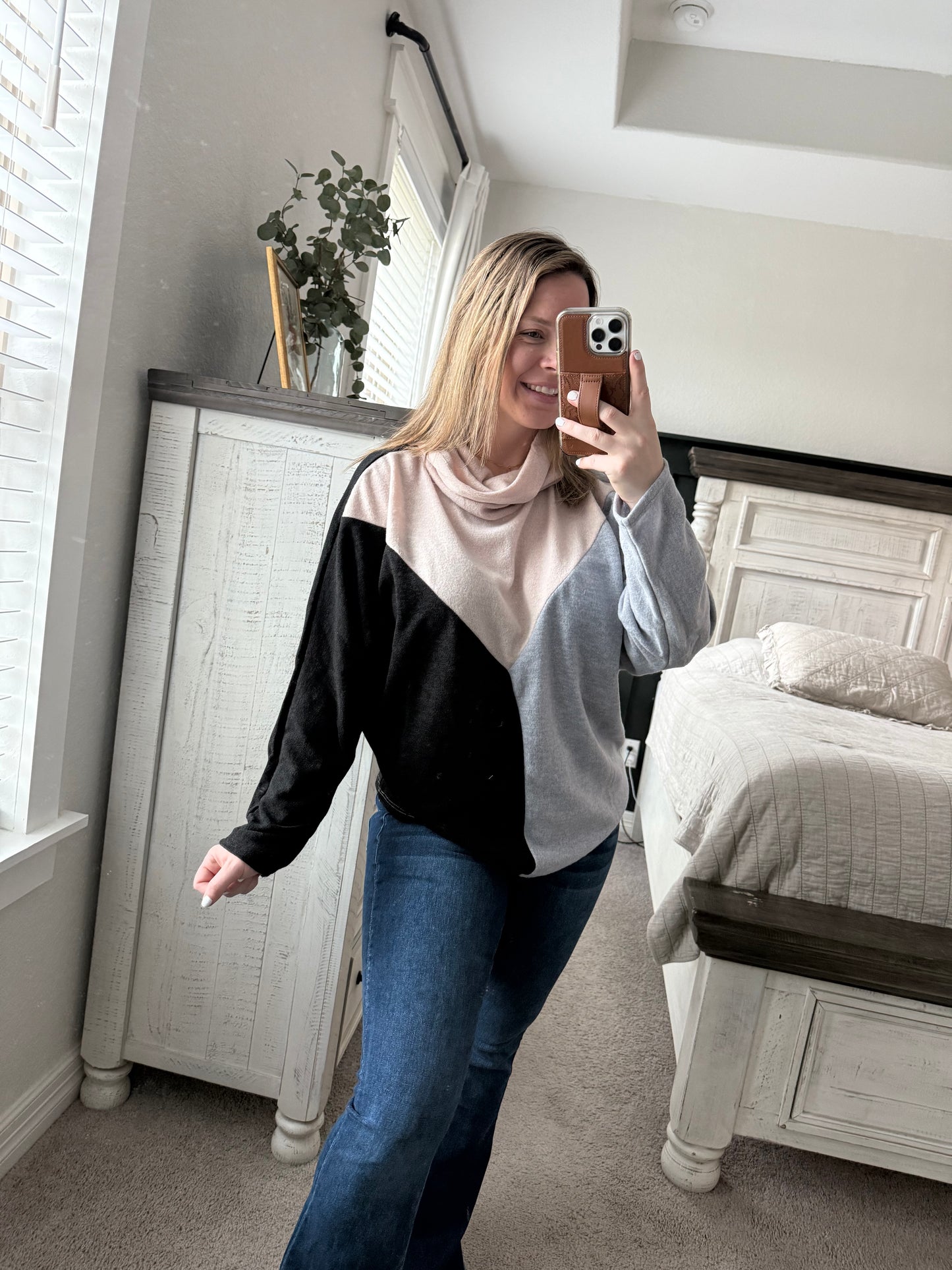 Colorblock top