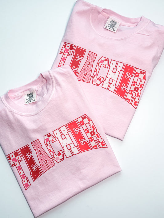 Teacher heart comfort color