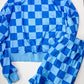 Blue checkered set