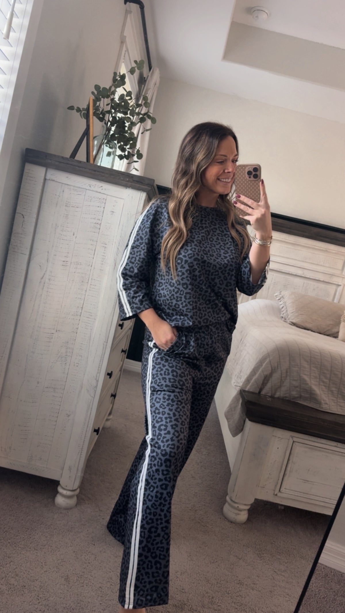 Black leopard set