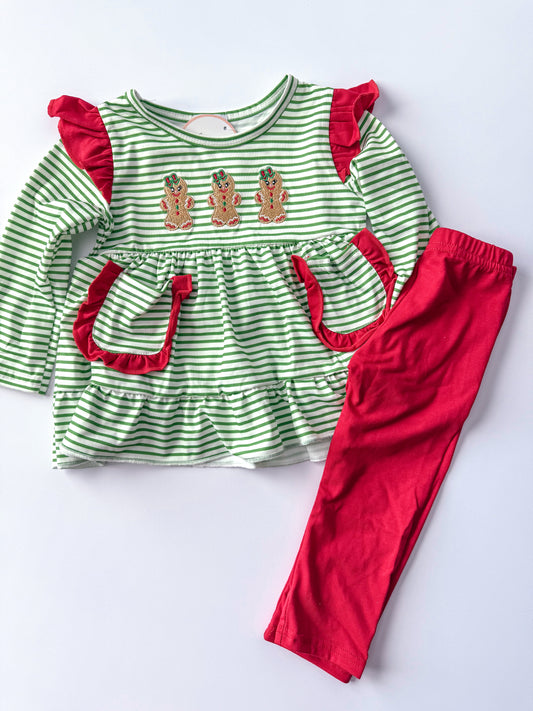 Gingerbread girl set