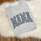 Mama checkered tee