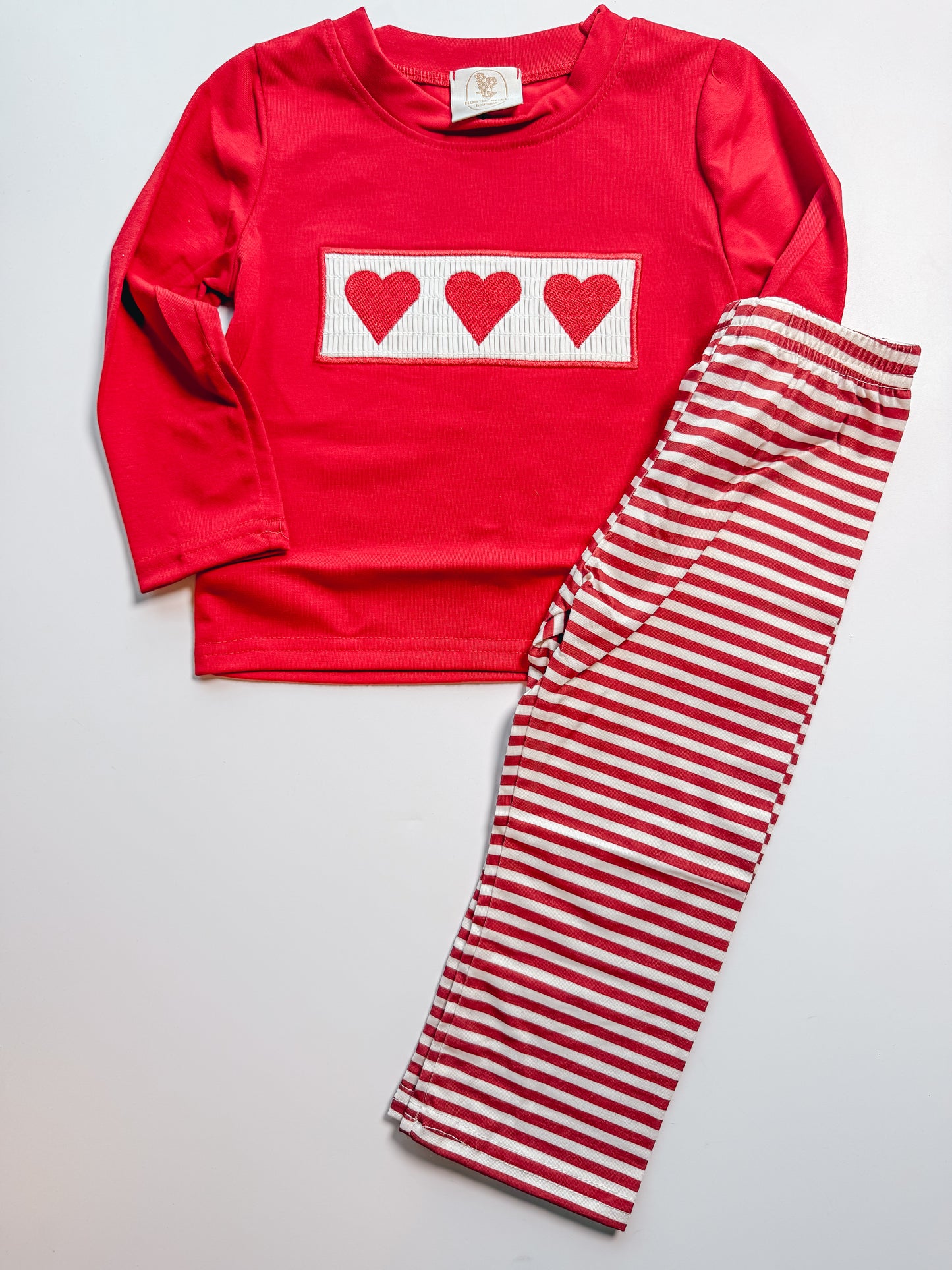 Smocked heart set