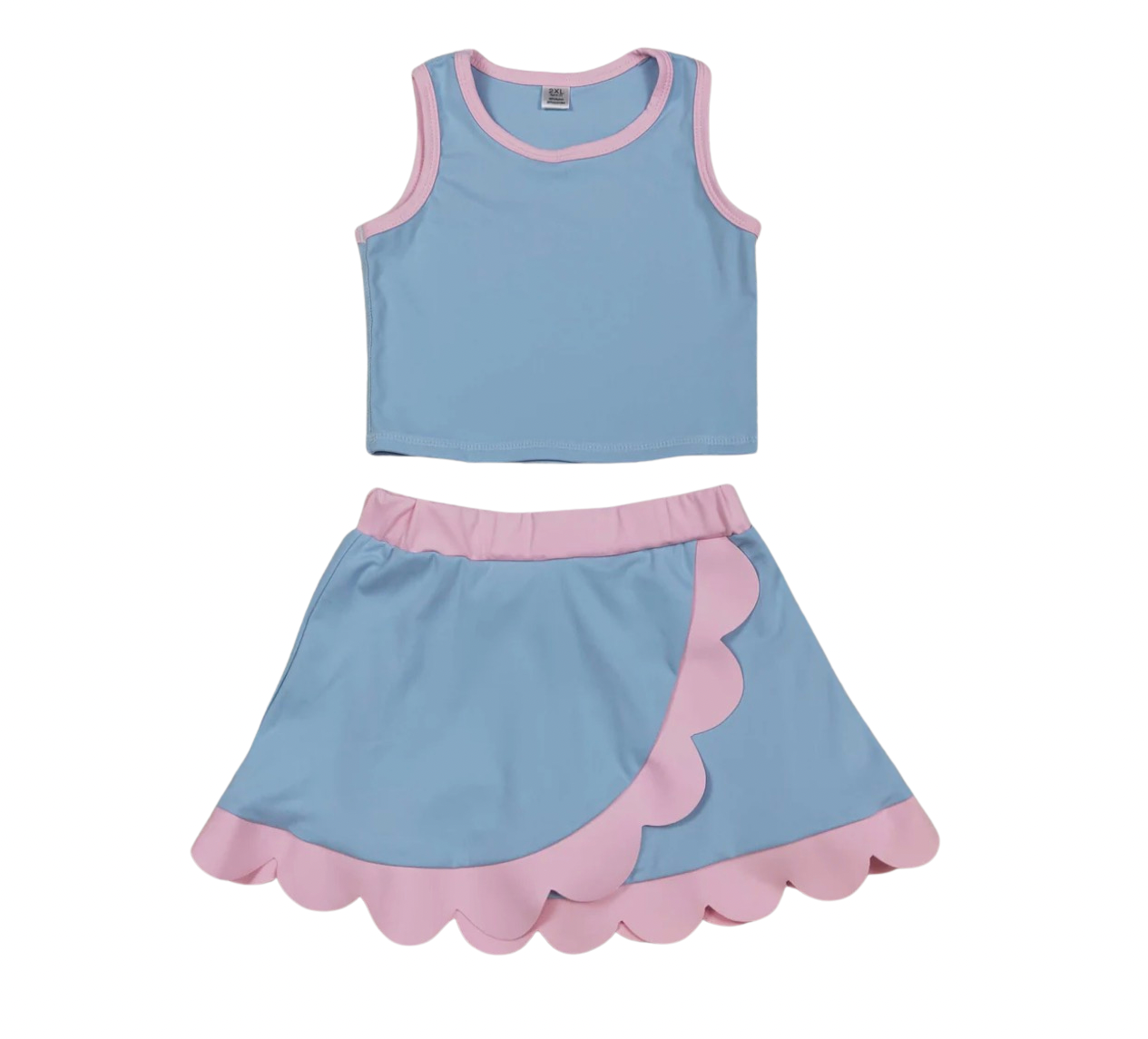 Scallop skort set *PREORDER closing 6/21*