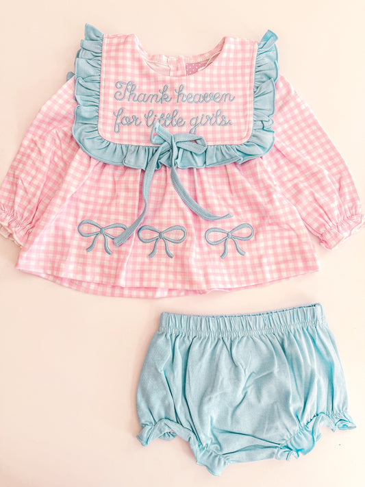 Thank heaven for little girls - bloomer set