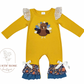 Turkey romper *PREORDER - closing 9/27 ETA 3 weeks*