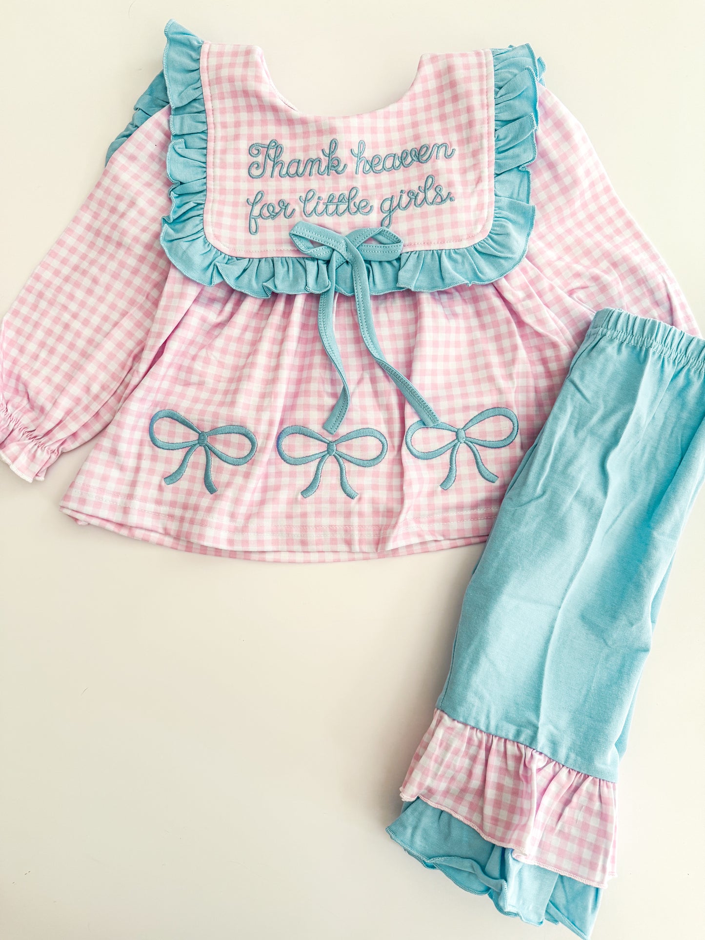 Thank heaven for little girls- pants set
