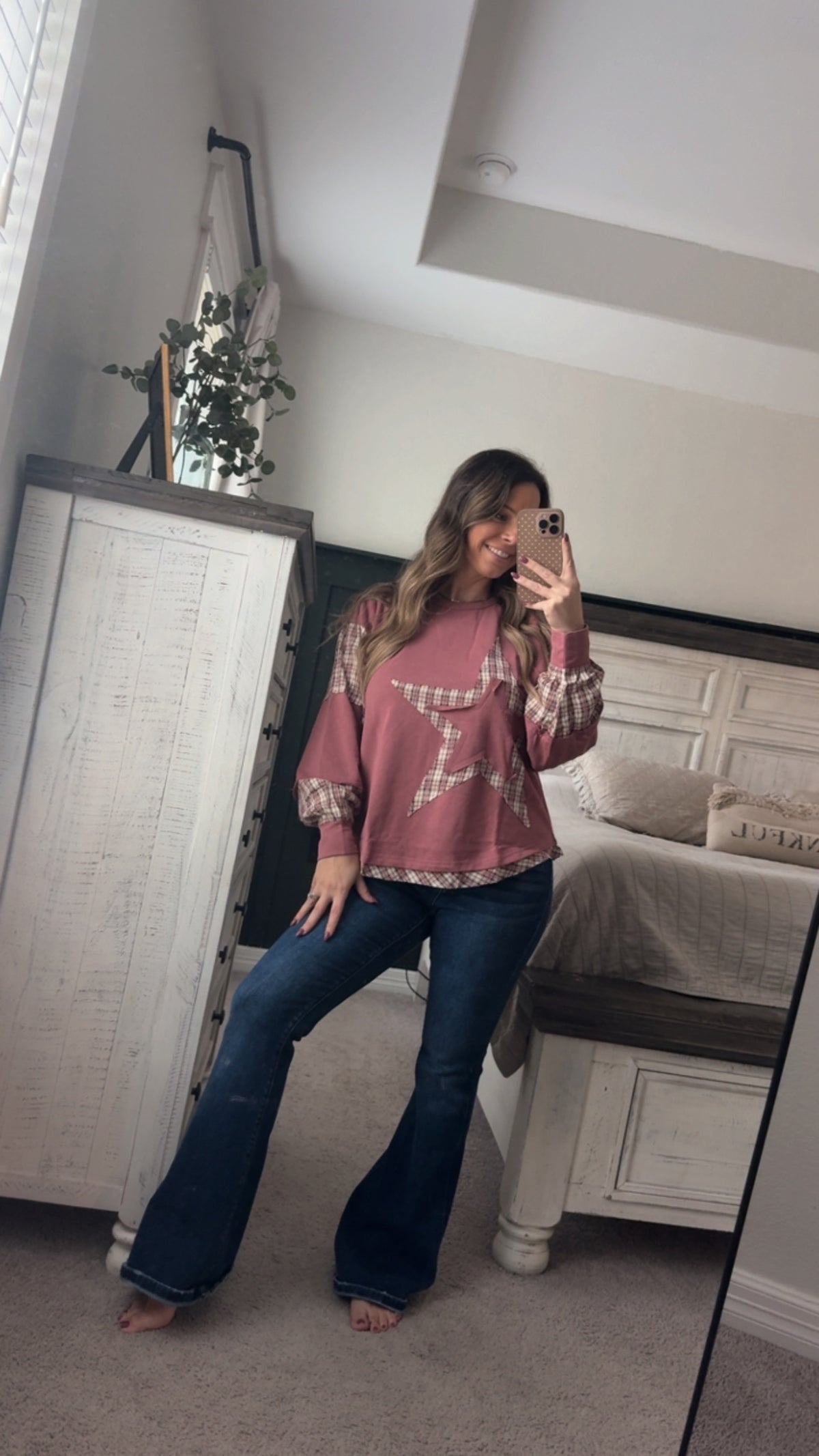Oversized star top
