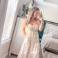 Ivory blossom dress