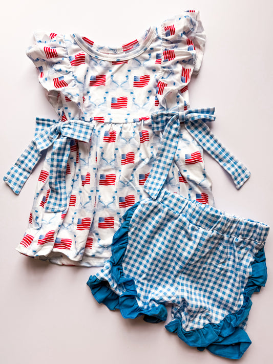 Flag gingham set (S1)