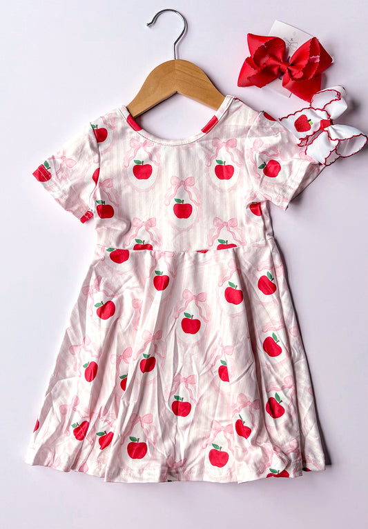 Apple coquette dress