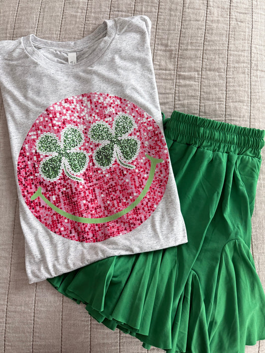 St pattys smile tee