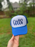 YOUTH cats trucker hats