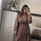 Smocked waist woven dress