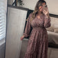 Smocked waist woven dress