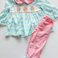 Gingerbread ruffle set