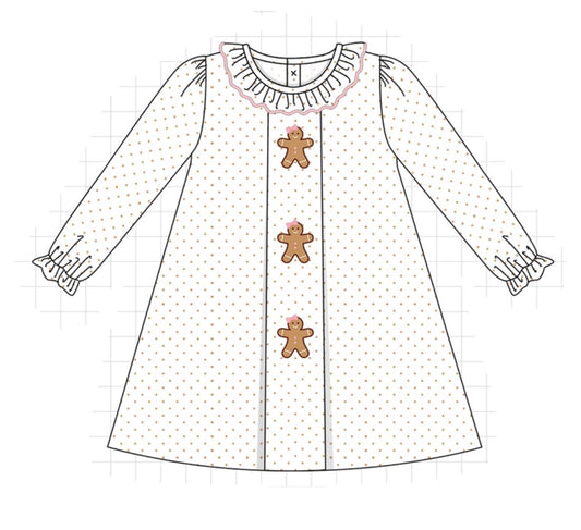 Pink gingerbread dress