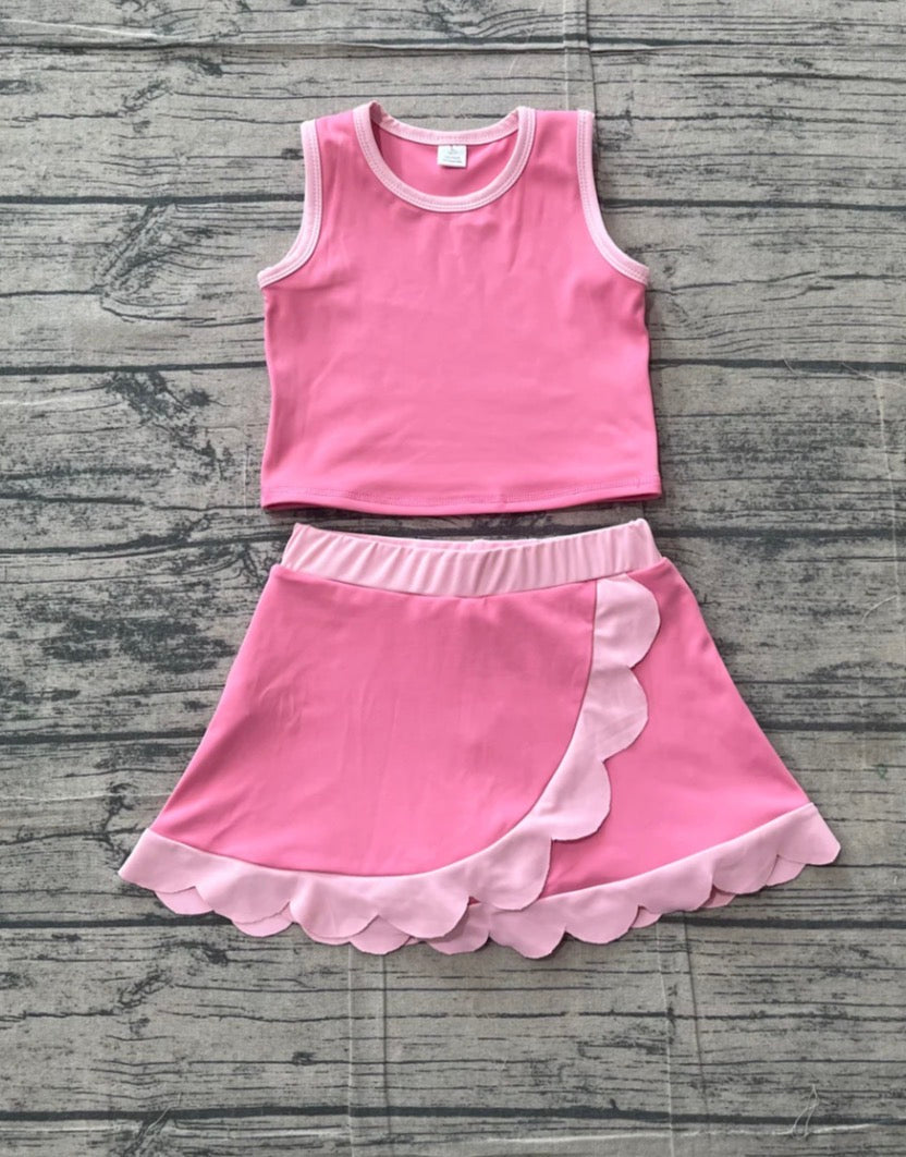 Scallop skort set *PREORDER closing 6/21*