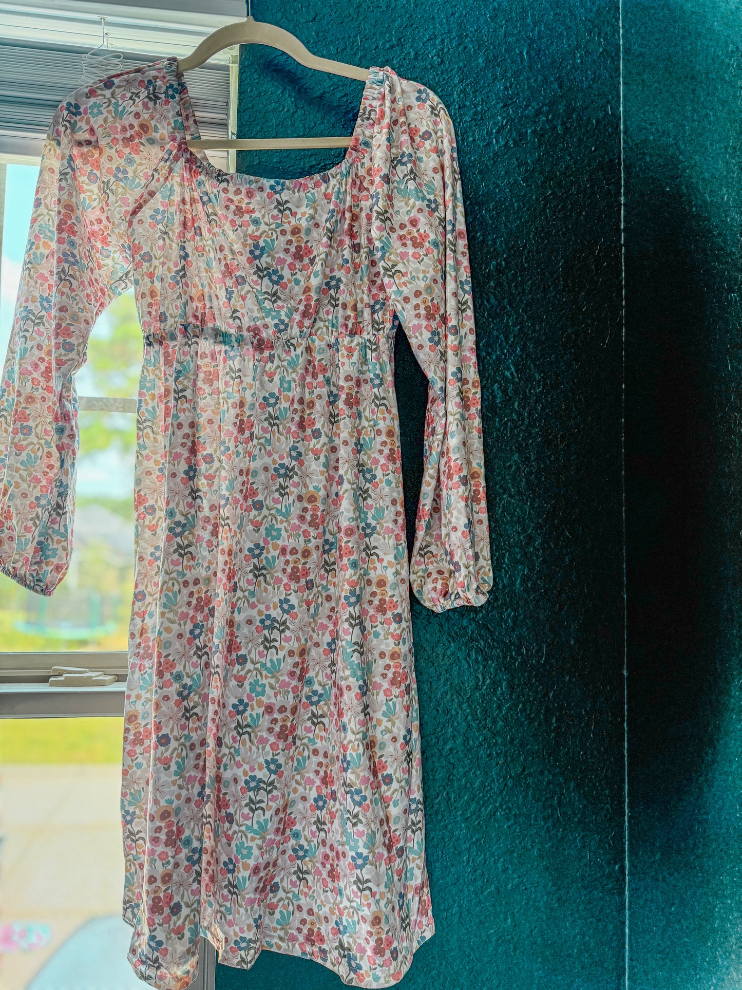 Mommy match floral dress