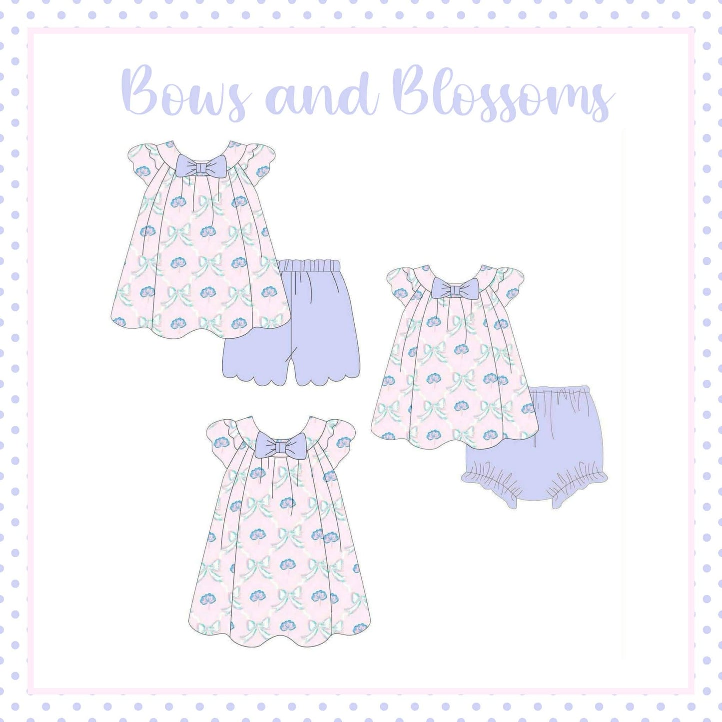 Bows & Blossoms (PREORDER - ETA SEPTEMBER)