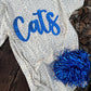 Cats sequins tee