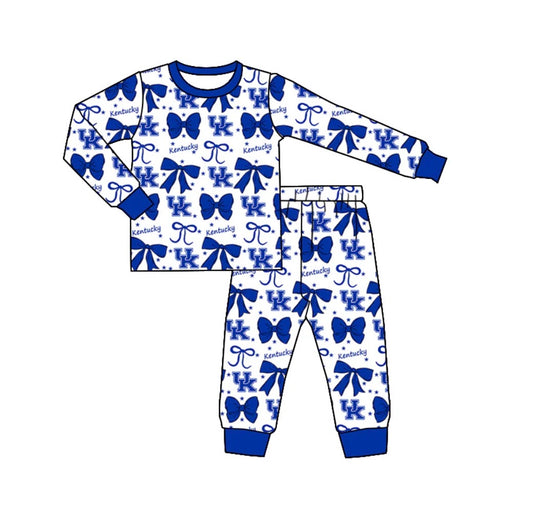 Blue bow jammies - PREORDER eta September)