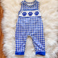 Go big blue romper