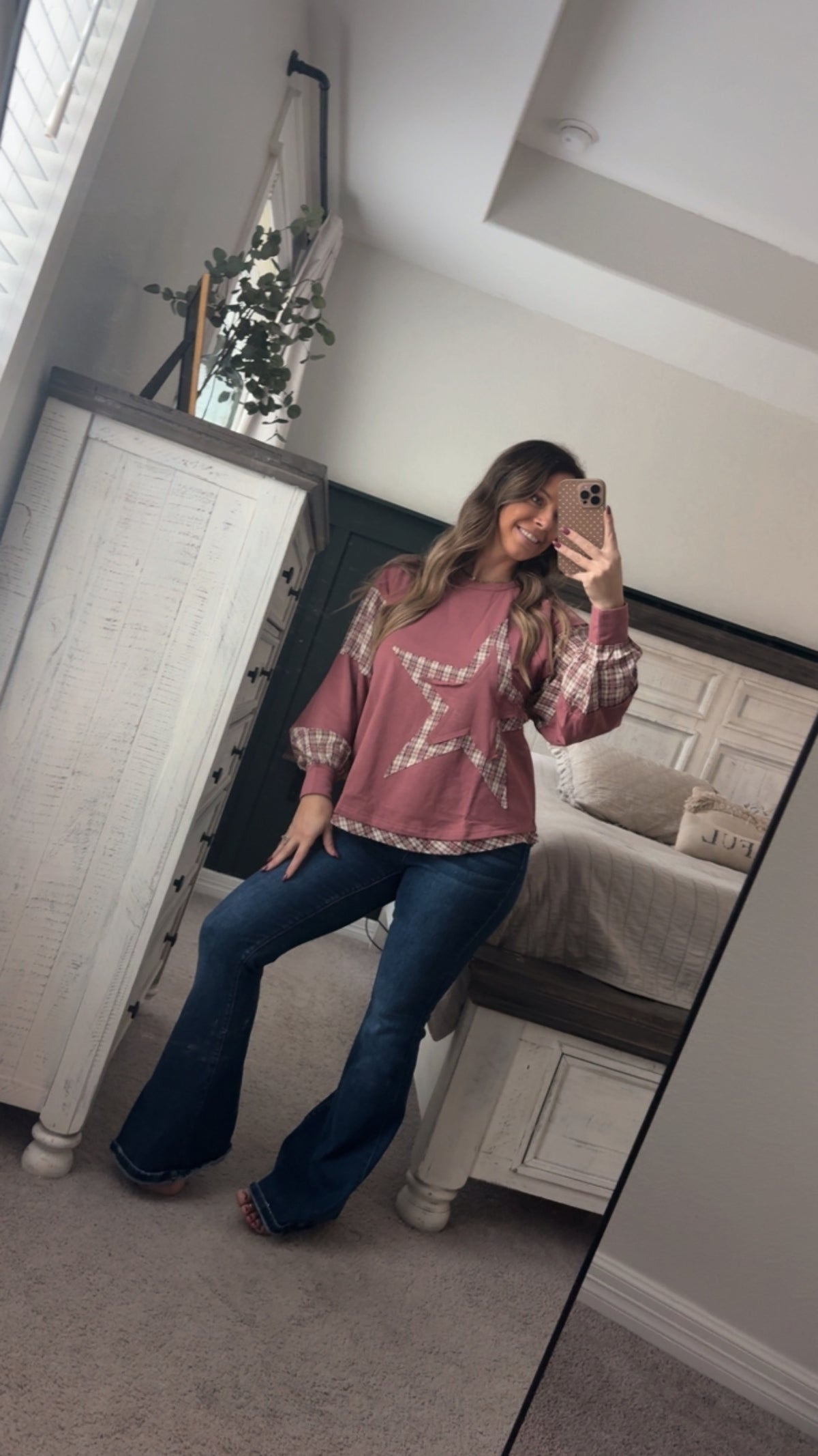 Oversized star top