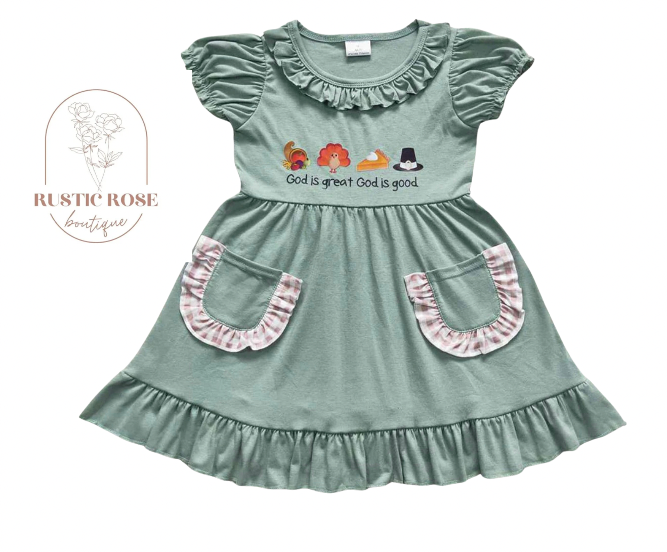God is good dress *PREORDER - closing 9/27 ETA 3 weeks*