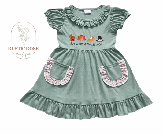 God is good dress *PREORDER - closing 9/27 ETA 3 weeks*