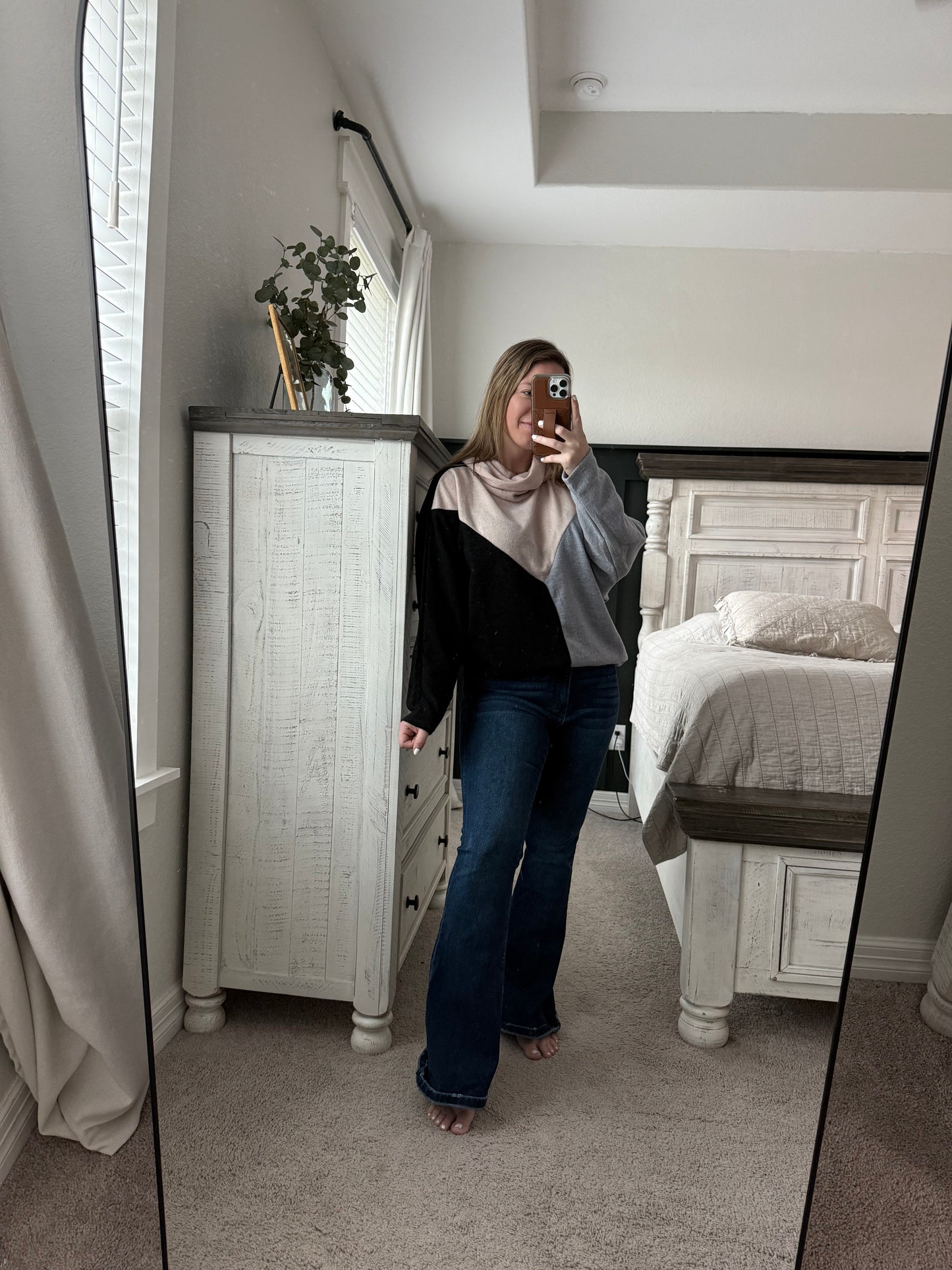 Colorblock top