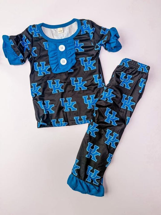Kentucky ruffle jammies