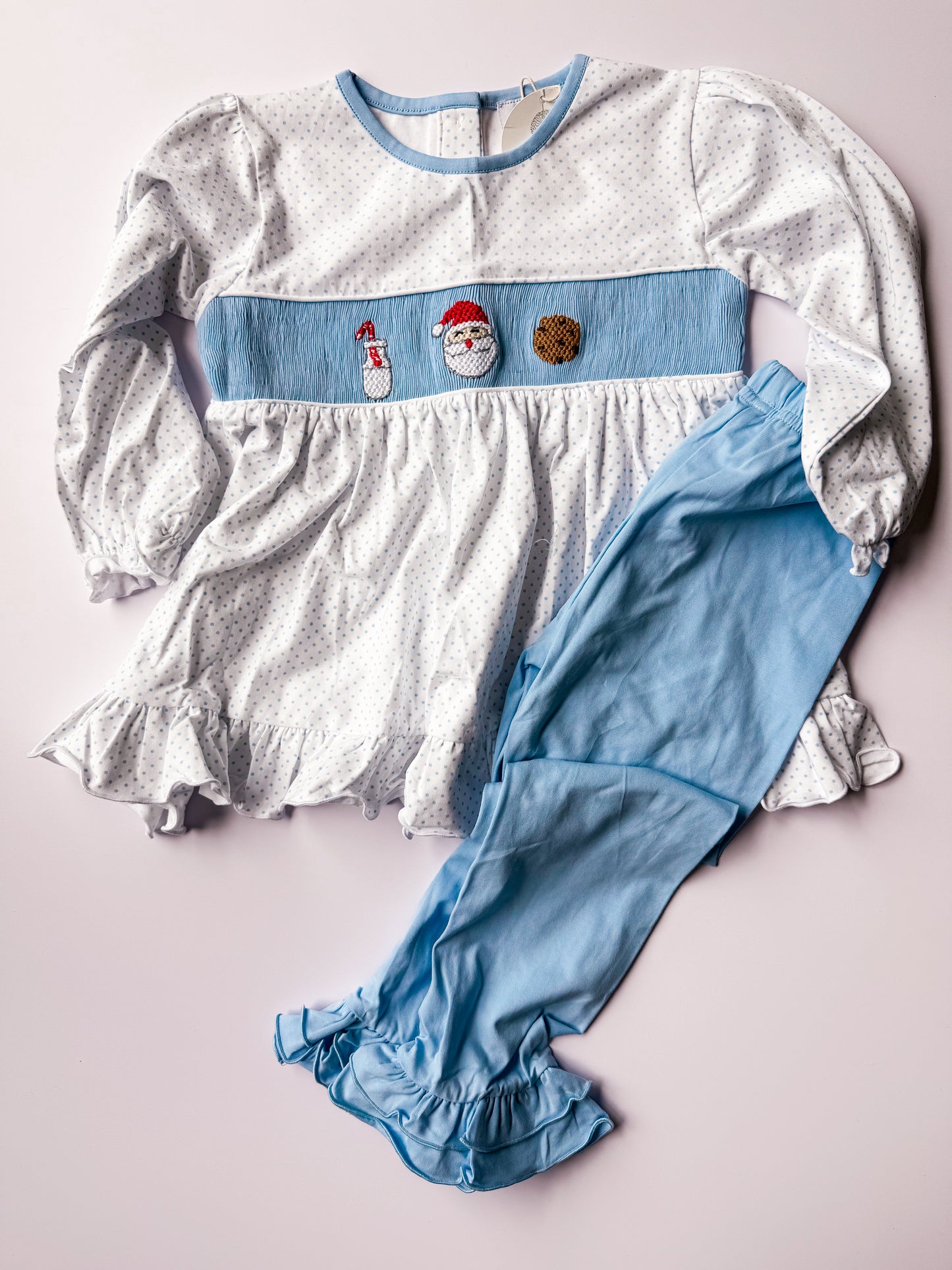Milk & Cookies smocked