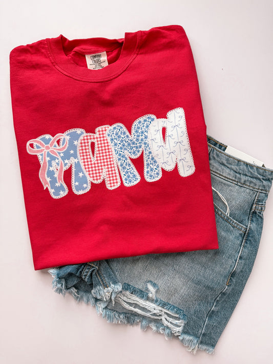 Lace mama CC tee