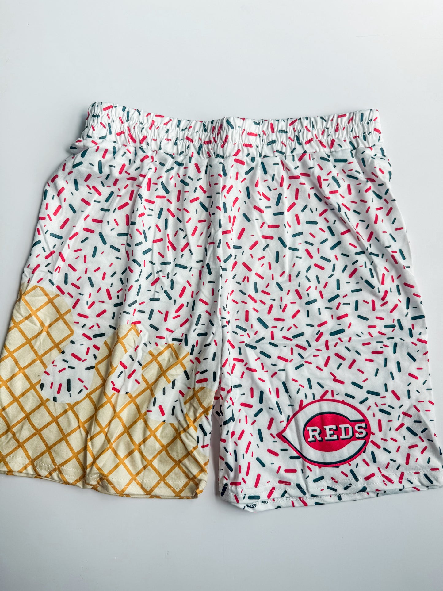 Red IC shorts (D1)